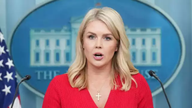 Karoline Leavitt, portavoz de la Casa Blanca