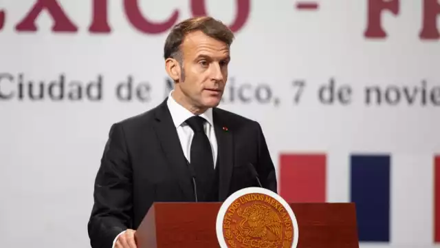 Emmanuel Macron, presidente de Francia