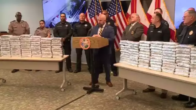 Este decomiso es considerado uno de los más grandes registrados recientemente en Florida