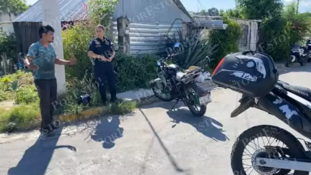 Vecinos piden más control vial tras percance en Montes de Olivo