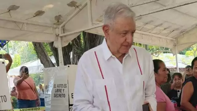 El expresidente Andrés Manuel López Obrador reapareció publicamente desde que terminó su mandato para votar en esta elección judicial