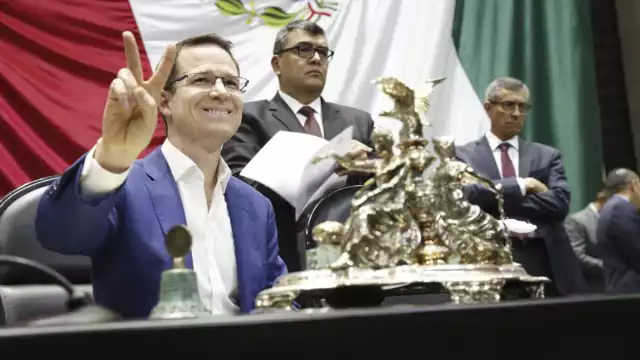 Ricardo Anaya Cortés, senador del Partido Acción Nacional