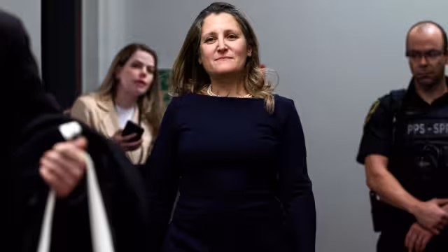 Chrystia Freeland, exministra de Finanzas y viceprimera ministra de Canadá