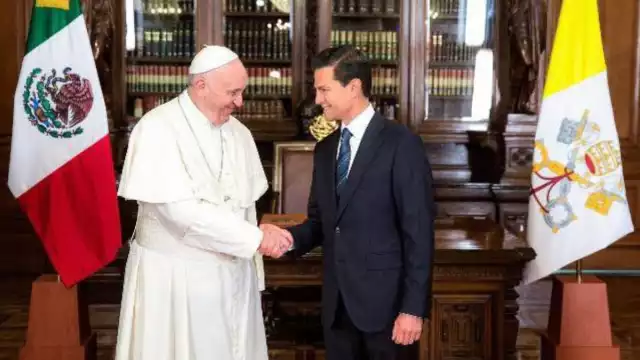 El expresidente Enrique Peña Nieto rememoró con especial afecto la Visita de Estado del pontífice a México en febrero de 2016