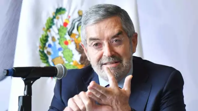 Juan ramón de la Fuente, secretario de Relaciones Exteriores