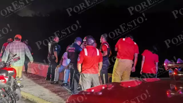 Un hombre de la tercera edad cayó accidentalmente a la caleta en la colonia Electricistas.