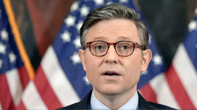 Mike Johnson, presidente de la Cámara de Representantes de EU