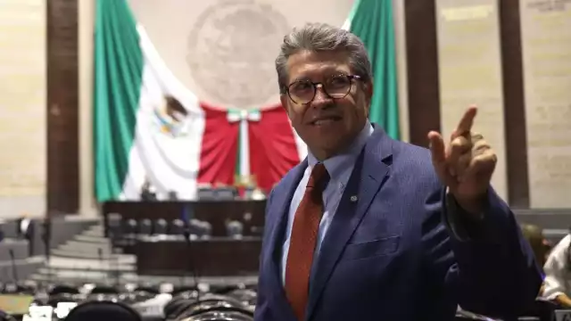 Ricardo Monreal, coordinador del grupo parlamentario de Morena en la Cámara de Diputados