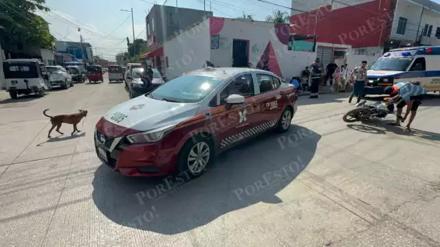 Un niño se lastimó en un choque: así pasó en Campeche