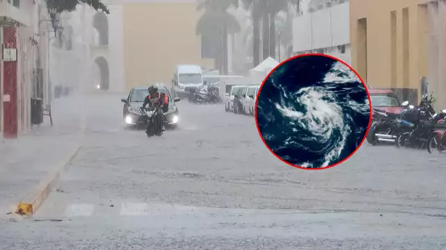 Tormenta Andrea no representa riesgo, pero Campeche enfrenta lluvias intensas y calor extremo