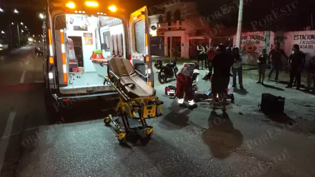 Grave accidente en Isla de Tris deja joven herido