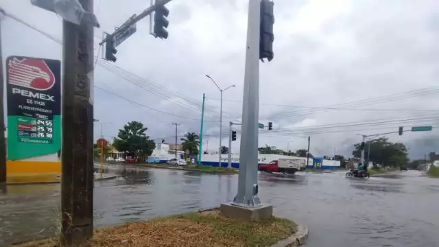 Afectaciones en Chetumal por Onda Trópical Nro. 7