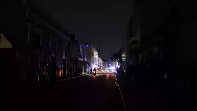 El Centro de Mérida, sin luz, durante marzo de 2024