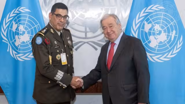 El general mexicano, Ramón Guardado Sánchez, será el jefe de misión del Grupo de Observadores Militares de la ONU en India y Pakistán