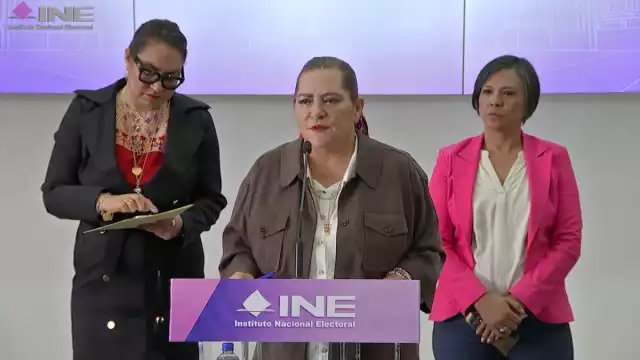 Guadalupe Taddei Zavala, consejera presidenta del Instituto Nacional Electoral (INE)
