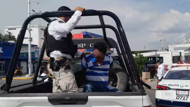 “Con mi hija no”: padre golpea a carterista en la Glorieta de San Pedro