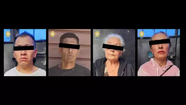 Los detenidos fueron presentados ante el agente del Ministerio Público, quien determinará su situación jurídica