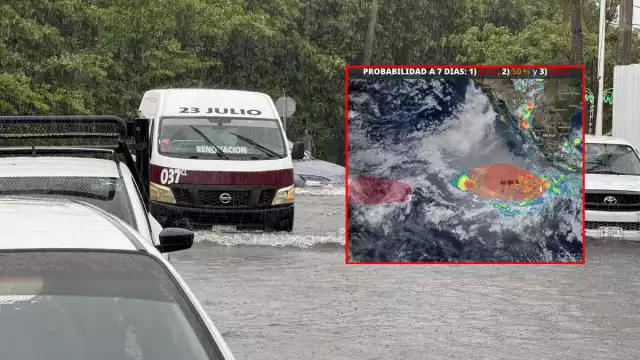 Alerta en el Pacífico: Vigilan tres posibles ciclones; ¿hay riesgo para Campeche?