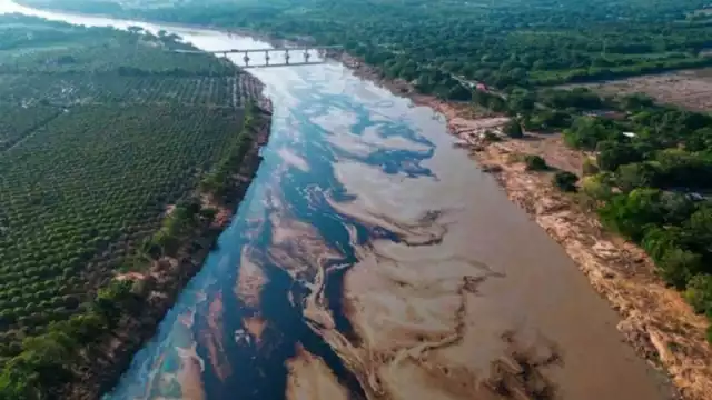 Como parte de las acciones de contención y limpieza, tres empresas especializadas colaboran con Pemex y la Secretaría de Marina para atender la zona afectada