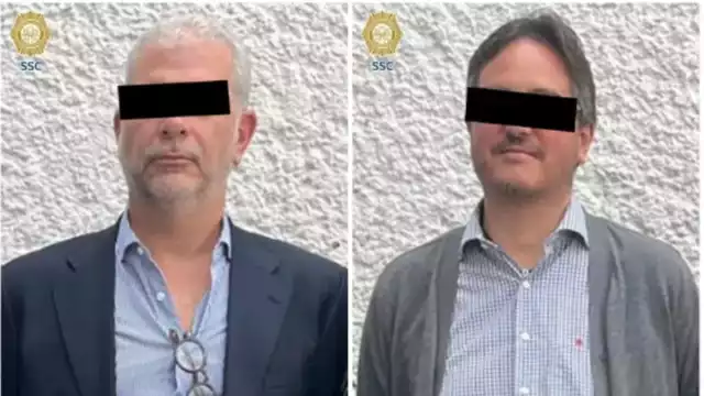 Los dos presuntos secuestradores, ambos de 54 años, fueron arrestados en el lugar
