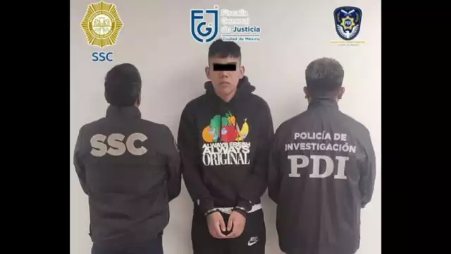 El detenido fue trasladado a un centro penitenciario en la zona oriente de la capital
