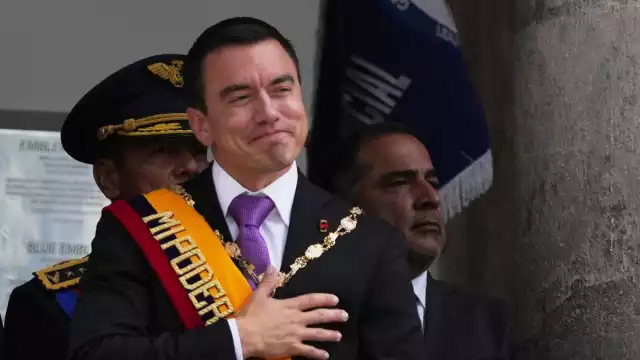 Daniel Noboa, presidente de Ecuador