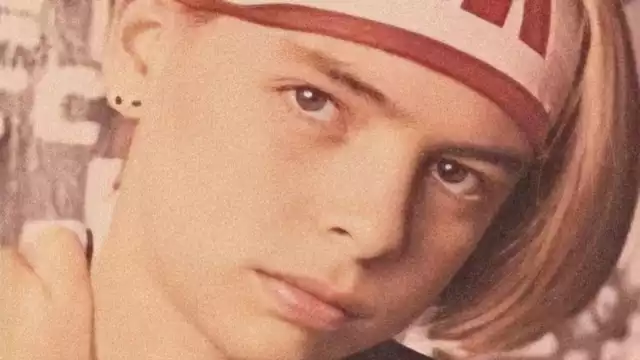 Adrián Olivares durante su paso por Menudo