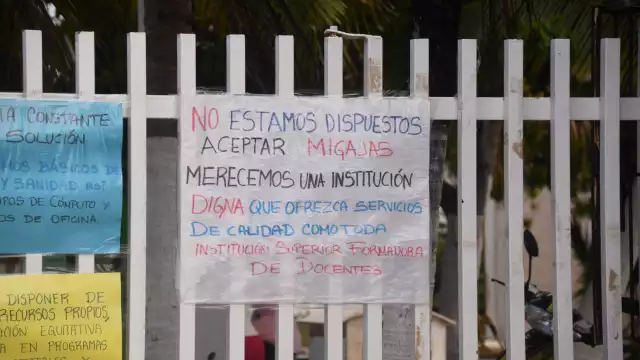 Los inconformes están dispuestos a dialogar, por lo que esperan una mesa de trabajo