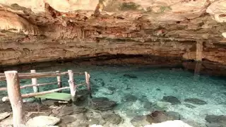 Reportan a buzo extraviado en cenote de Yucatán
