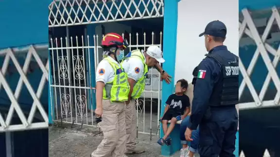 El menor, junto con los otros pequeños, fue llevado al DIF por el Grupo Especializado de Atención a la Violencia Intrafamiliar y de Género (Geavig) 