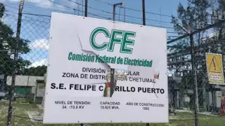 Baja tensión eléctrica provoca fallos en el servicio de agua potable, en Felipe Carrillo Puerto 