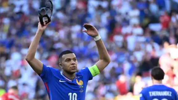 Kylian Mbappé en la Eurocopa 2024