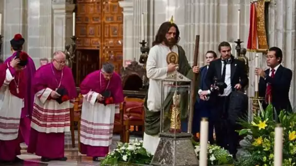 Así lucen las reliquias de San Judas Tadeo en la Catedral Metropolitana