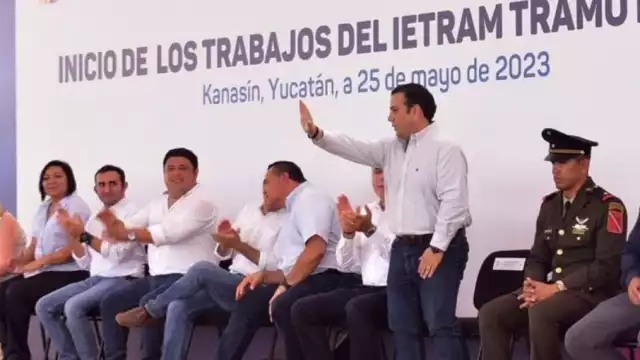 Carlos Murillo en un acto público durante 2023
