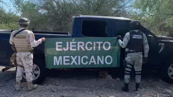 Elementos del Ejército Mexicano participaron en un operativo de investigación en Caborca Elementos del Ejército Mexicano participaron en un operativo de investigación en Caborca