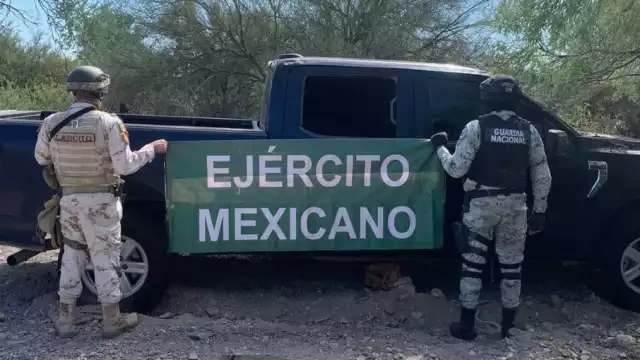 Elementos del Ejército Mexicano participaron en un operativo de investigación en Caborca