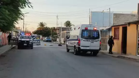 El área permanece acordonada en Cancún El área permanece acordonada en Cancún