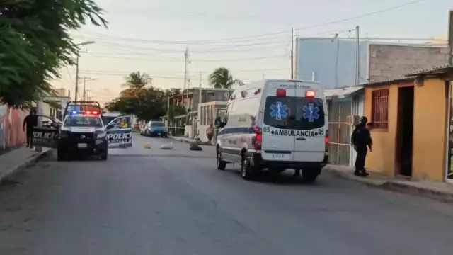 El área permanece acordonada en Cancún