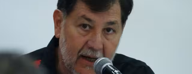 Gerardo Fernández Noroña, presidente de la Mesa Directiva del Senado de la República