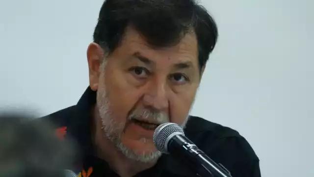 Gerardo Fernández Noroña, presidente de la Mesa Directiva del Senado de la República