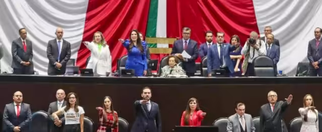 Integrantes de la LXVI Legislatura en la Cámara de Diputados