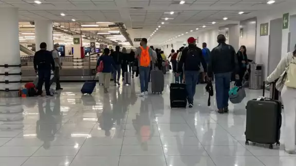 Visitantes internacionales en México Visitantes internacionales en México