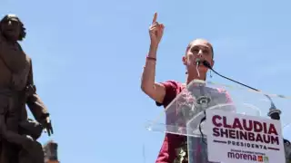 Claudia Sheinbaum cierra simbólicamente su campaña en Chihuahua reafirmando sus propuestas