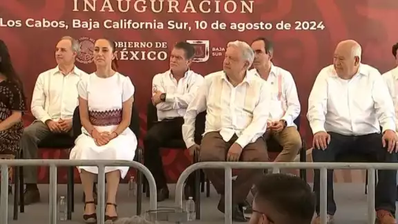 AMLO encabeza inauguración de la Clínica Hospital Issste Cabo San Lucas