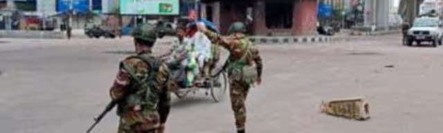 En Bangladesh los militares impusieron toue de queda ante las crecientes protestas estudiantiles