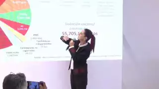 Claudia Sheinbaum niega sobrerrepresentación de Morena en el Congreso