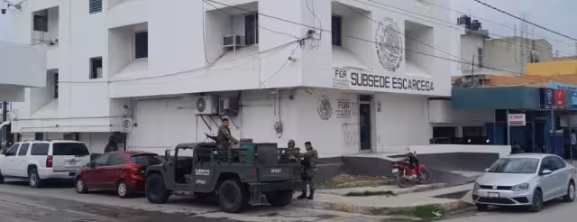 La escopeta fue enviada a la Subsede de la FGR en Escárcega