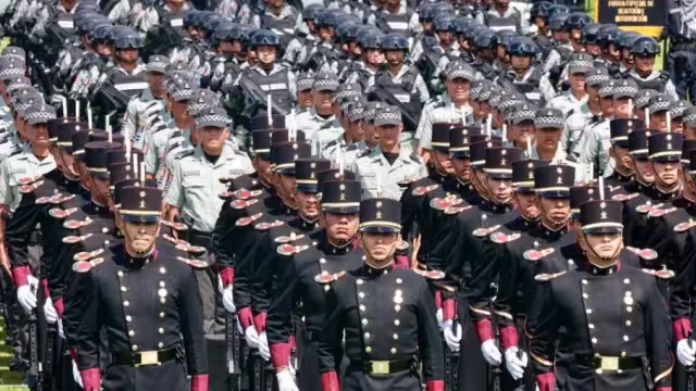 Ceremonia por el 5to. Aniversario de la Guardia Nacional