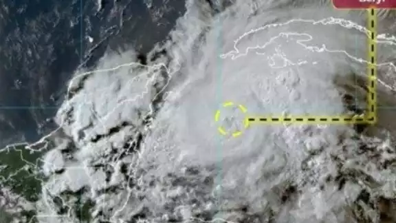 Esta es la posición actual del Huracán Beryl en el Mar Caribe