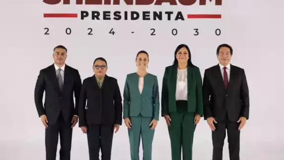 Claudia Sheinbaum sumo 4 integrantes más a su gabinete presidencial Claudia Sheinbaum sumo 4 integrantes más a su gabinete presidencial